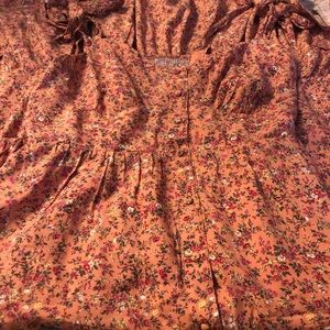 salmon/pink maxi dress - Jcrew